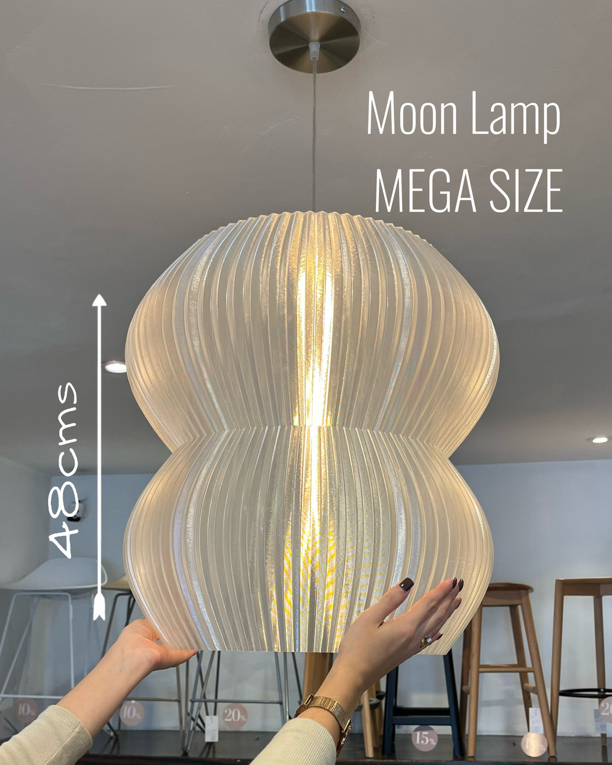 Moon Lamp Tridem Colgante