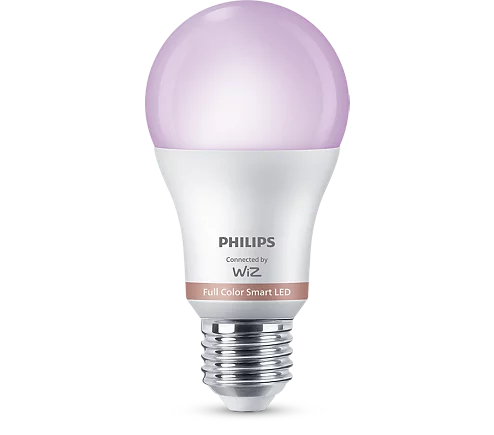 FOCO SMART LED PHILLIPS FULL COLOR 8.5W A60 WIZ APP - Wi-fi
