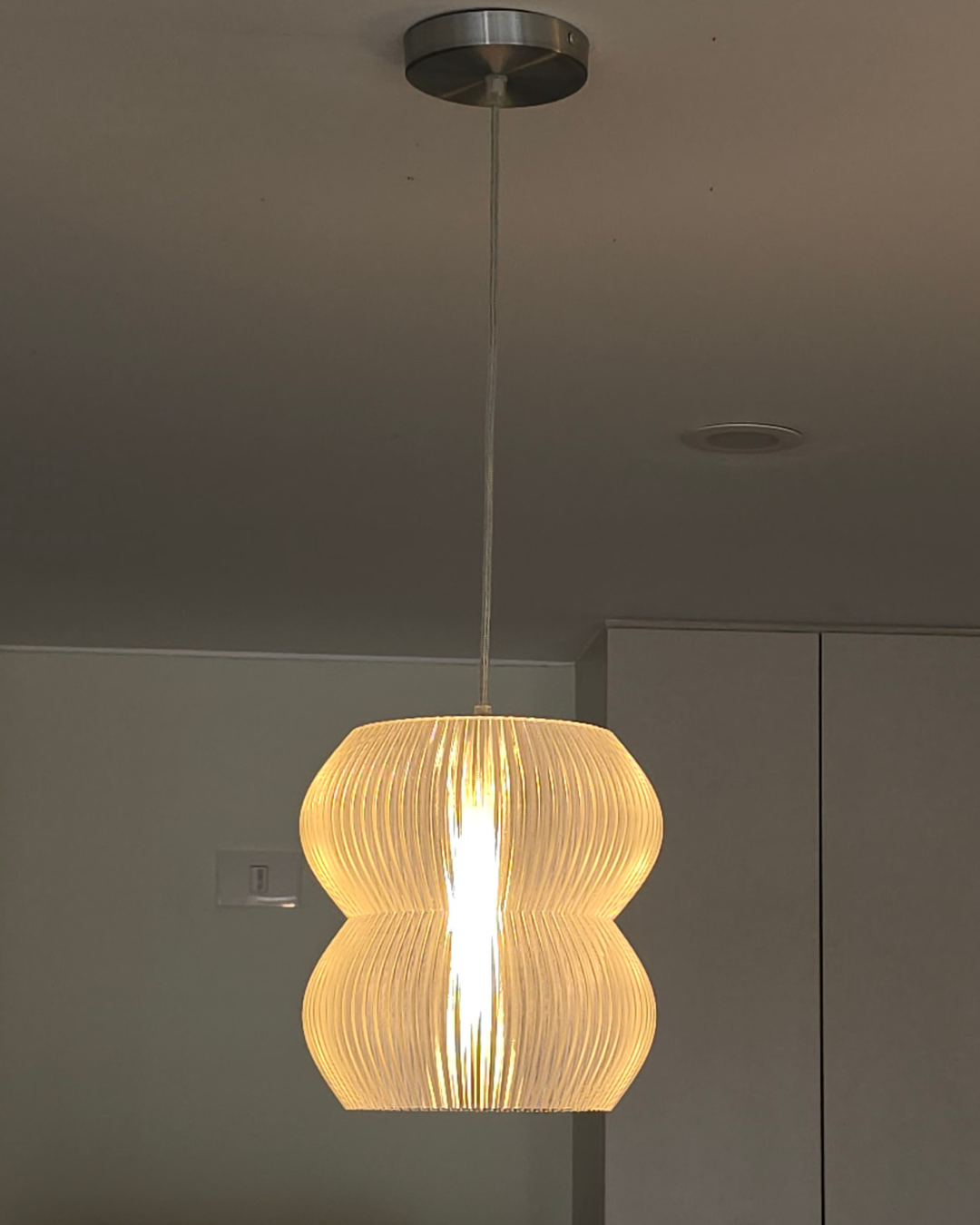 Moon Lamp Crystal Colgante