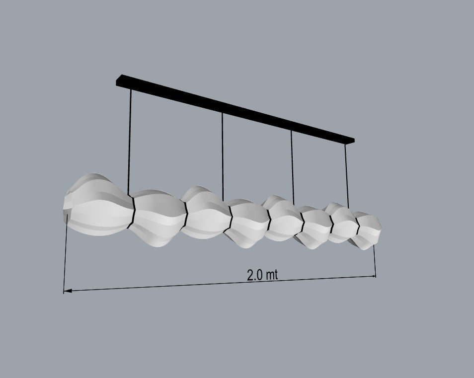 Wavy Lamp Colgante Extra Large