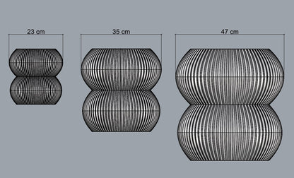 Moon Lamp Crystal Colgante